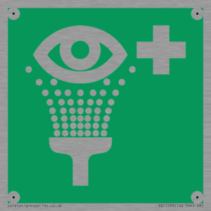 E011 safe condition eyewash station